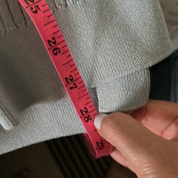 Athleta Glacial blue Lincoln Park Ribeed Crew Neck Sweater. Size S - Picture 8 of 13